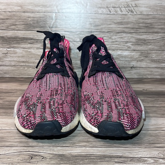 Adidas NMD R1 Primeknit Pink Rose Boost Women’s (BB2363 - Picture 5 of 11